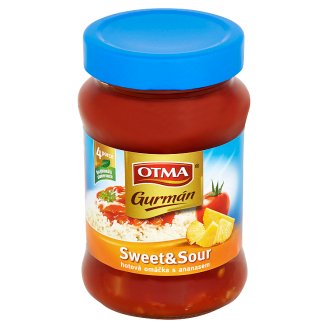 Otma Gurmán Sweet and Sour hotová omáčka s ananásom 350 g