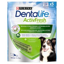 Purina® Dentalife® ActivFresh® DAILY ORAL CARE pre psov stredných plemien 115 g