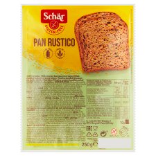 Schär Pan Rustico chlieb viaczrnný bezgluténový jemný krájaný 250 g