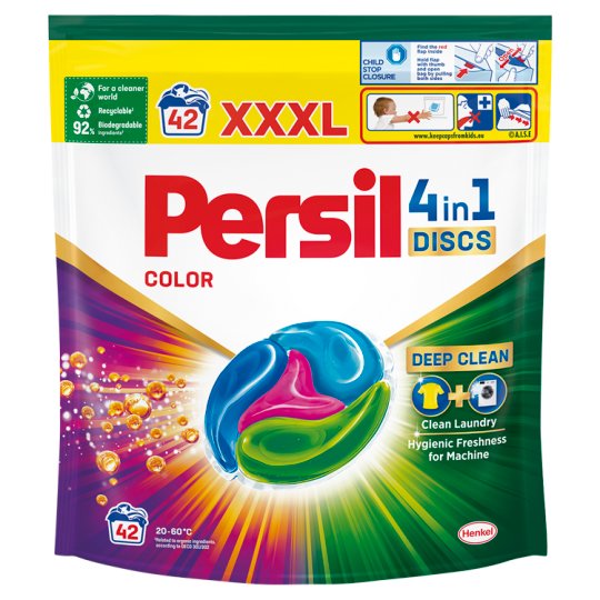 Persil Discs 4in1 Deep Clean Color Dispensed Laundry Detergent 42