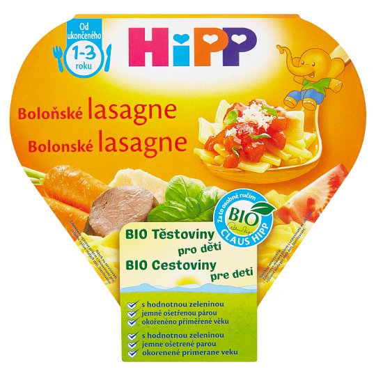 HiPP Boloňské lasagne 250 g