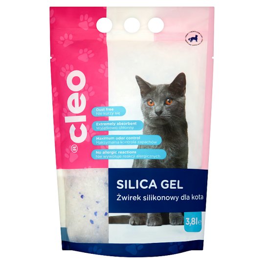 Cleo Cat Litter Silica Gel 3.8 L Tesco Groceries