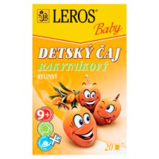 Leros Baby Child's Seabuckthorn Herbal Tea 20 x 2 g