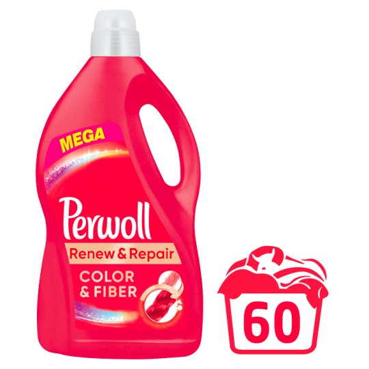 Perwoll Renew & Repair Color & Fiber 60 Washes 3.6 L