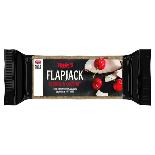 Tomm's Flapjack Cherry&Coconut 100 g Tesco Groceries