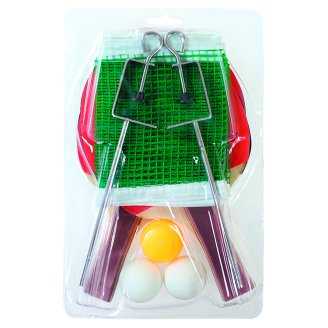 Stolný tenis sada 2 rakety lopty sieť