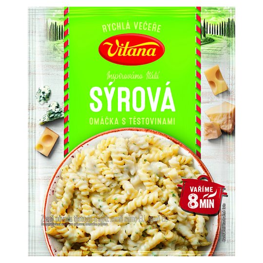 Vitana Máme chuť na... Syrovú omáčku s cestovinami 160 g