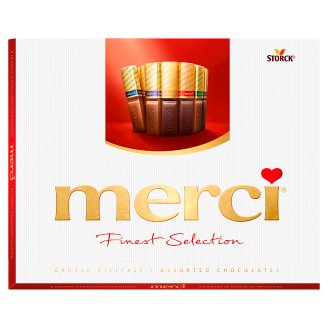 Merci 8 druhov čokoládových špecialít 250 g