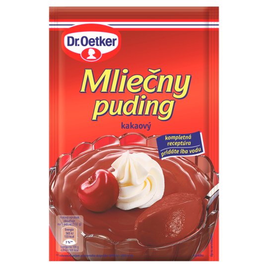 Dr. Oetker Mliečny puding kakaový 95 g