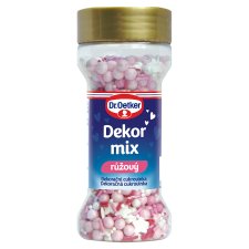 Dr. Oetker Dekor mix ružový 50 g