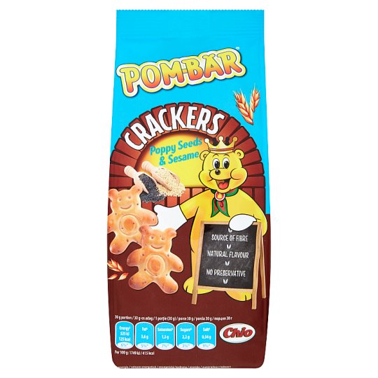 Pom-Bär Krekry s makom a sezamom 90 g