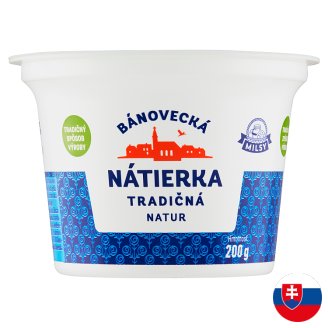Milsy Bánovecká nátierka neochutená 200 g