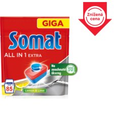 Somat All-in-1 Extra tablety do umývačky 85 ks