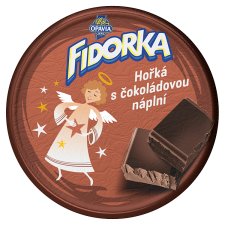 Opavia Fidorka Dark with Chocolate Filling, Wafer, Brown 30 g