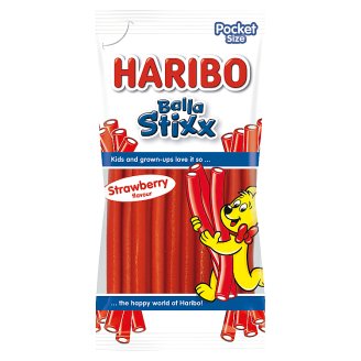 Haribo Balla stixx strawberry želé s ovocnou príchuťou 80 g