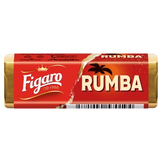 Figaro Rumba horká čokoláda plnená mliečnou náplňou s rumovou príchuťou 32 g