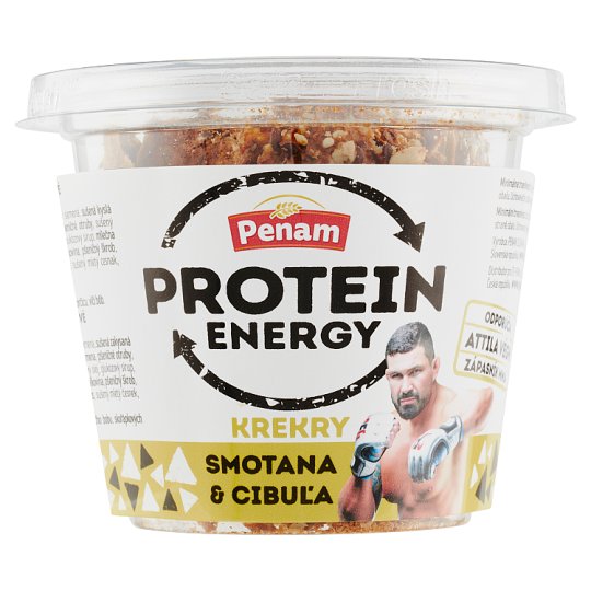 Penam Protein Energy Crackers Cream & Onion 60 g