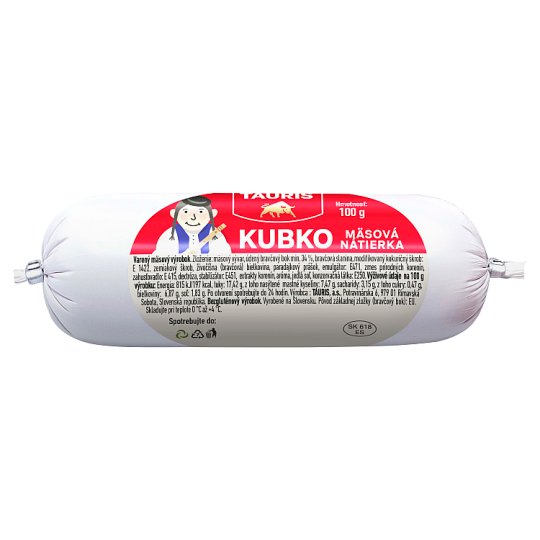 Tauris Kubko Meat Spread 100 g