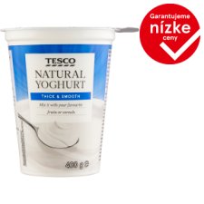 Tesco Natural Yoghurt 400 g