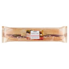 Tesco Bageta šunka a syr 214 g