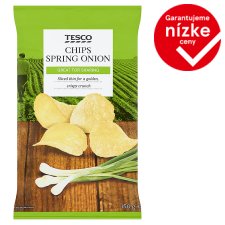 Tesco Chips Spring Onion 150 g