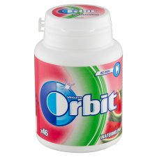 Wrigley's Orbit Watermelon Bubble Gum Sugar Free with Watermelon Flavour 46 pcs 64 g