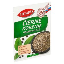 Thymos Čierne korenie hrubo mleté 20 g