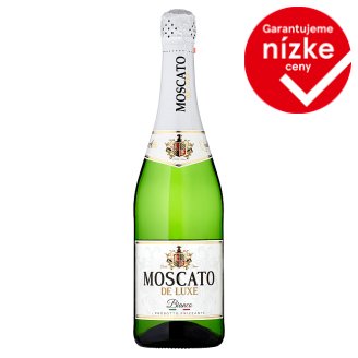 Moscato De Luxe Bianco alkoholický nápoj sýtený 0,75 l