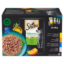 Sheba Nature's Collection Mixed Selection in Juice 12 x 85 g (1.02 kg)