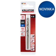 Kreator Quick Steel Metal Drill Bit 6 mm