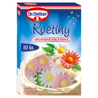 Dr. Oetker Kvetiny oblátkové 10 ks 4 g