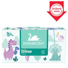 Harmony Dino kozmetické utierky 2 vrstvy 150 ks