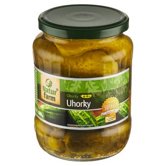 Natur Farm Uhorky sterilizované 680 g