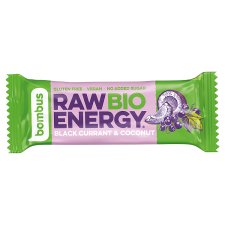 bombus Natural Energy Raw Bio Energy Black Currant & Coconut 50 g