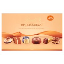 Lindt Pralinés Nougat zmes čokoládových bonbónov z mliečnej čokolády 200 g