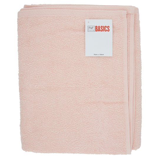 F&F Home Basics Soft Pink osuška 70 cm x 120 cm