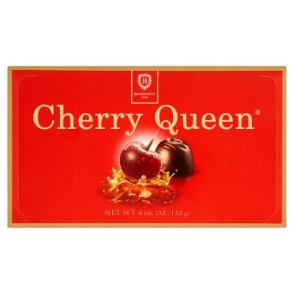Cherry Queen Višne v alkohole dezert v horkej čokoláde 132 g