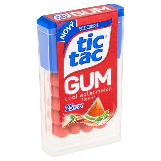 Tic Tac Gum Cool Watermelon 25 kusov 12,1 g