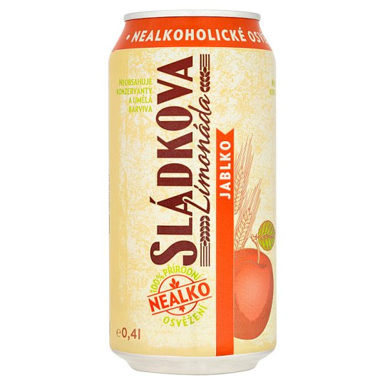Staropramen Sládkova limonáda jablko 0,4 l