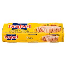 Isabel Tuna in Sunflower Oil 3 x 80 g (240 g)