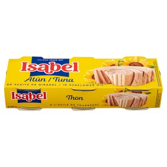 Isabel Tuniak v rastlinnom oleji 3 x 80 g