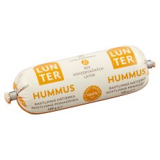 Lunter Hummus rastlinná nátierka 100 g