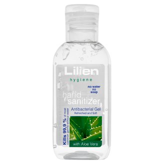 Lilien Hygiene Aloe Vera antibakteriálny gél na ruky s okamžitým účinkom 50 ml