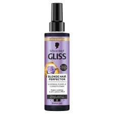 Schwarzkopf Gliss Blonde Hair Perfector fialový expresný kondicionér 200 ml