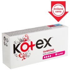 Kotex Super Tampons 16 pcs