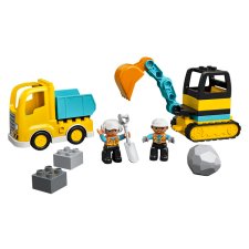 image 2 of LEGO DUPLO 10931 Truck & Tracked Excavator