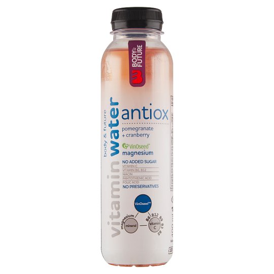 Body&Future Vitamin Water Antiox vitamínová voda jablko-brusnica 400 ml