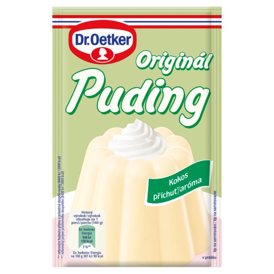 Dr. Oetker Originál Puding Kokosová aróma 37 g