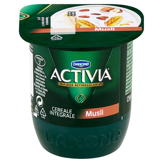 Danone Activia Jogurt s müsli a lieskovými orechmi 125 g