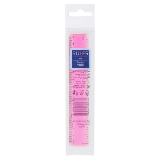 Tesco Pravítko 15 cm